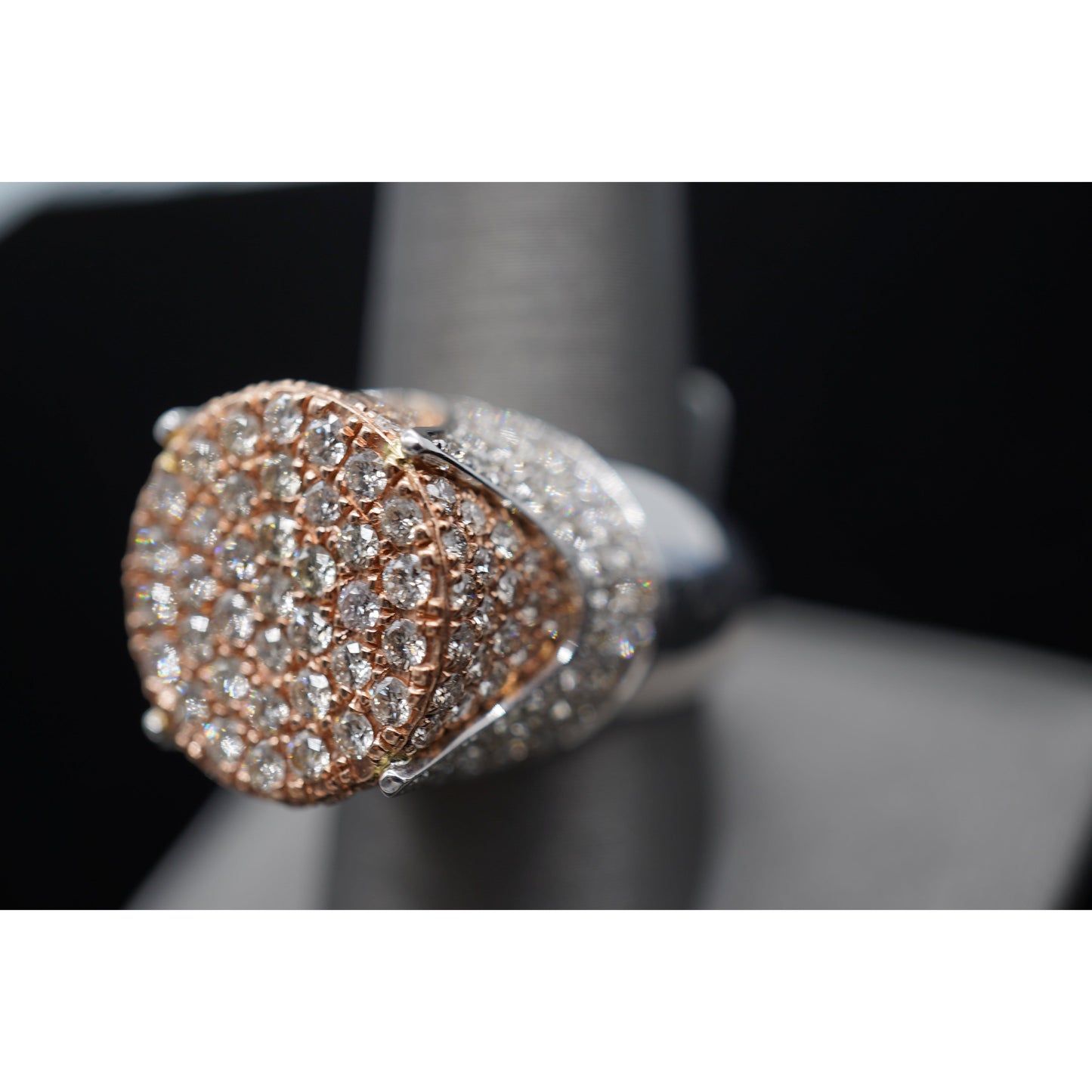 14k Diamond Two-Tone Ring