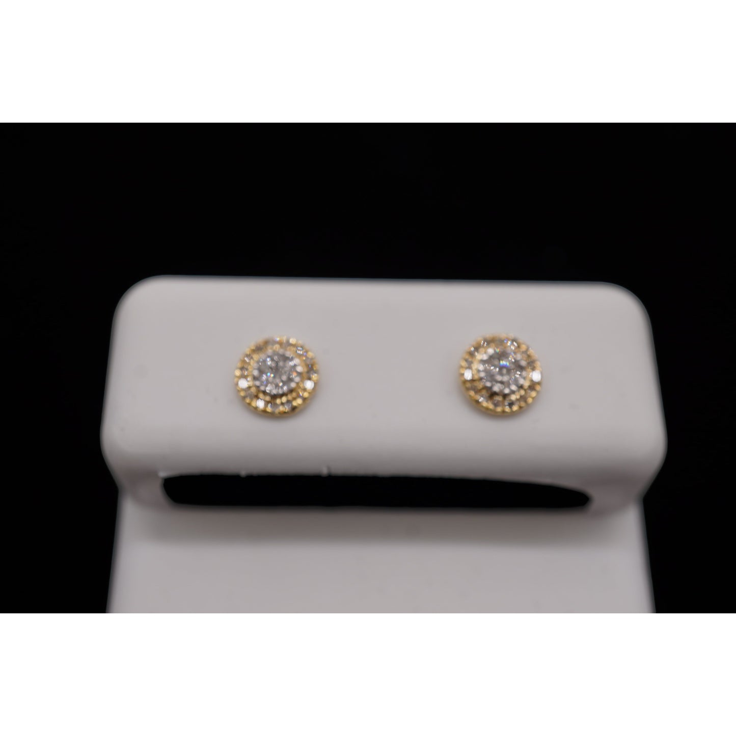 14k Diamond Small Earrings