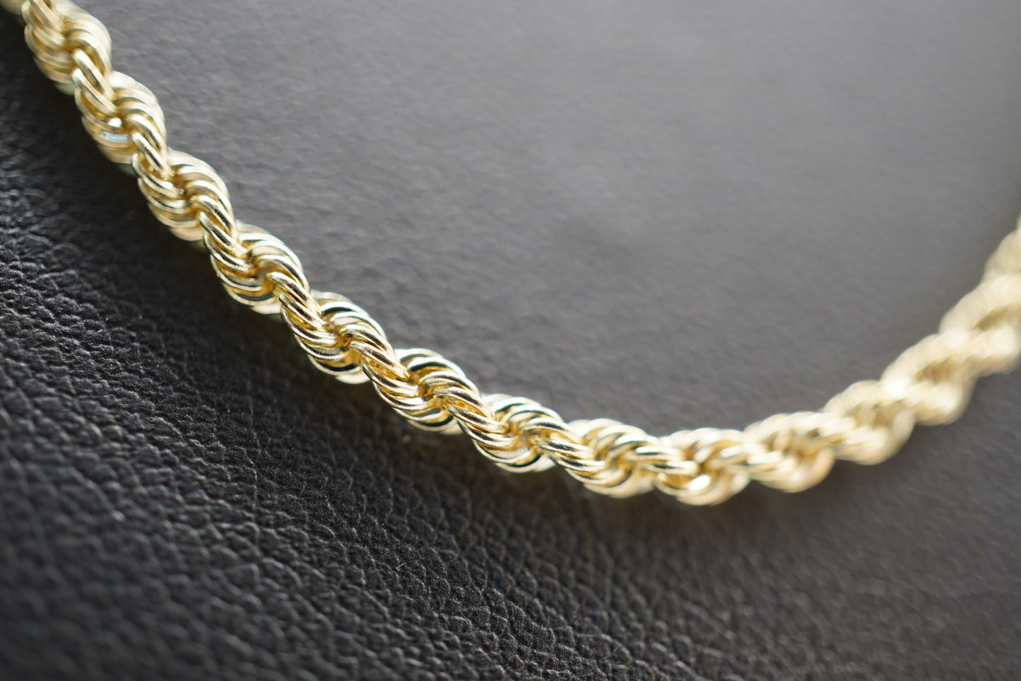 14k 3mm Semi-Solid Rope