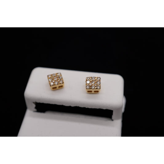 14k Diamond Small Earrings