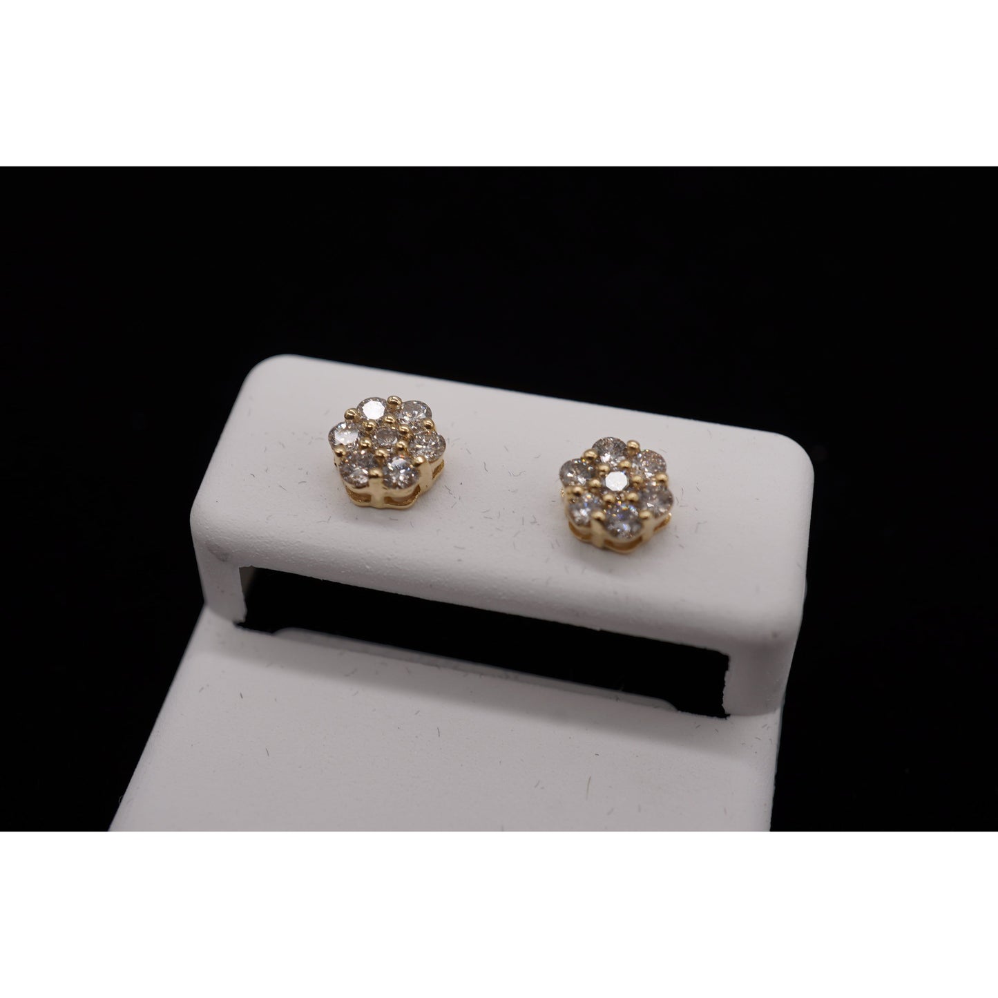 14k Diamond Small Earrings