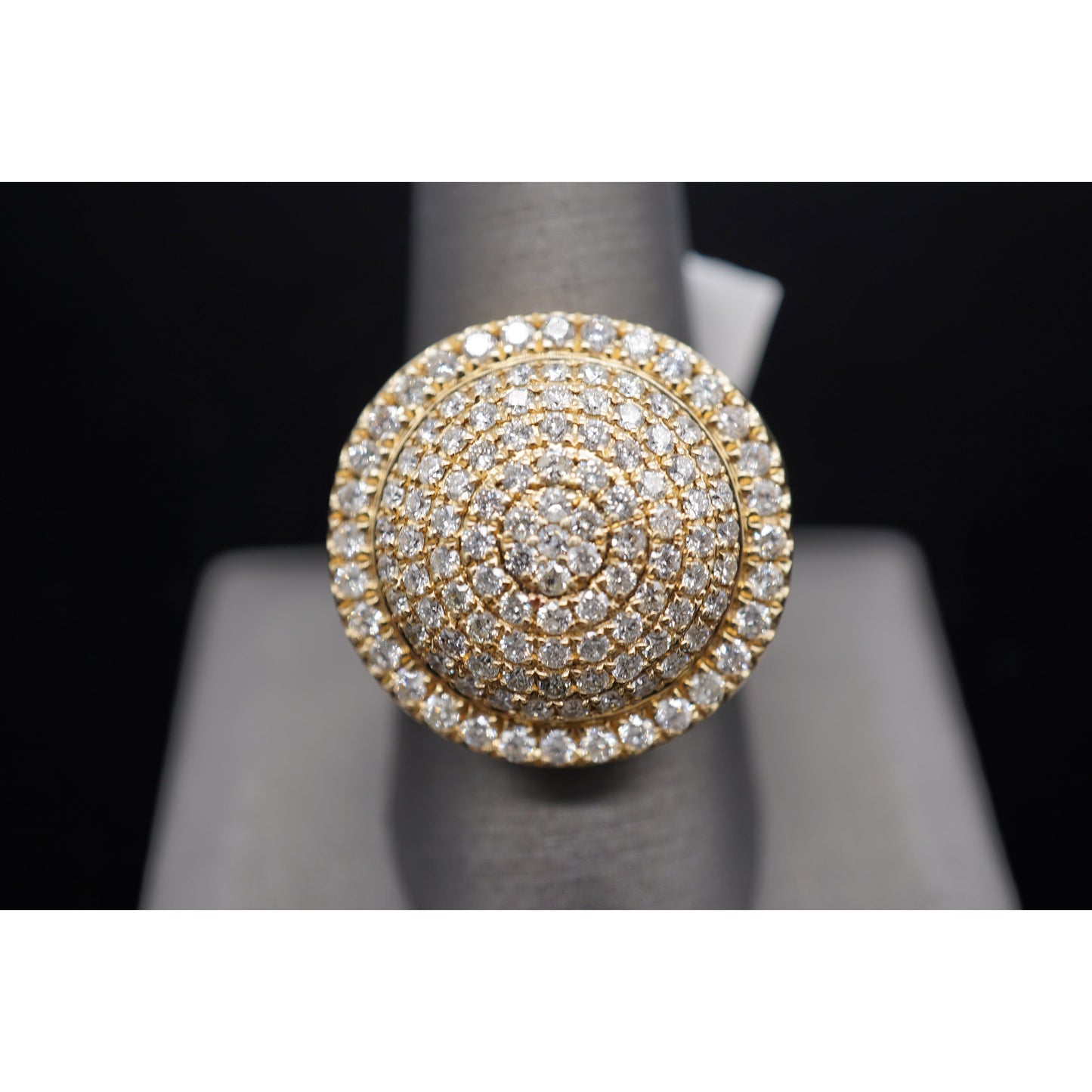 14k Diamond Dome Ring