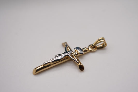 14k Crucifix 1 1/4”