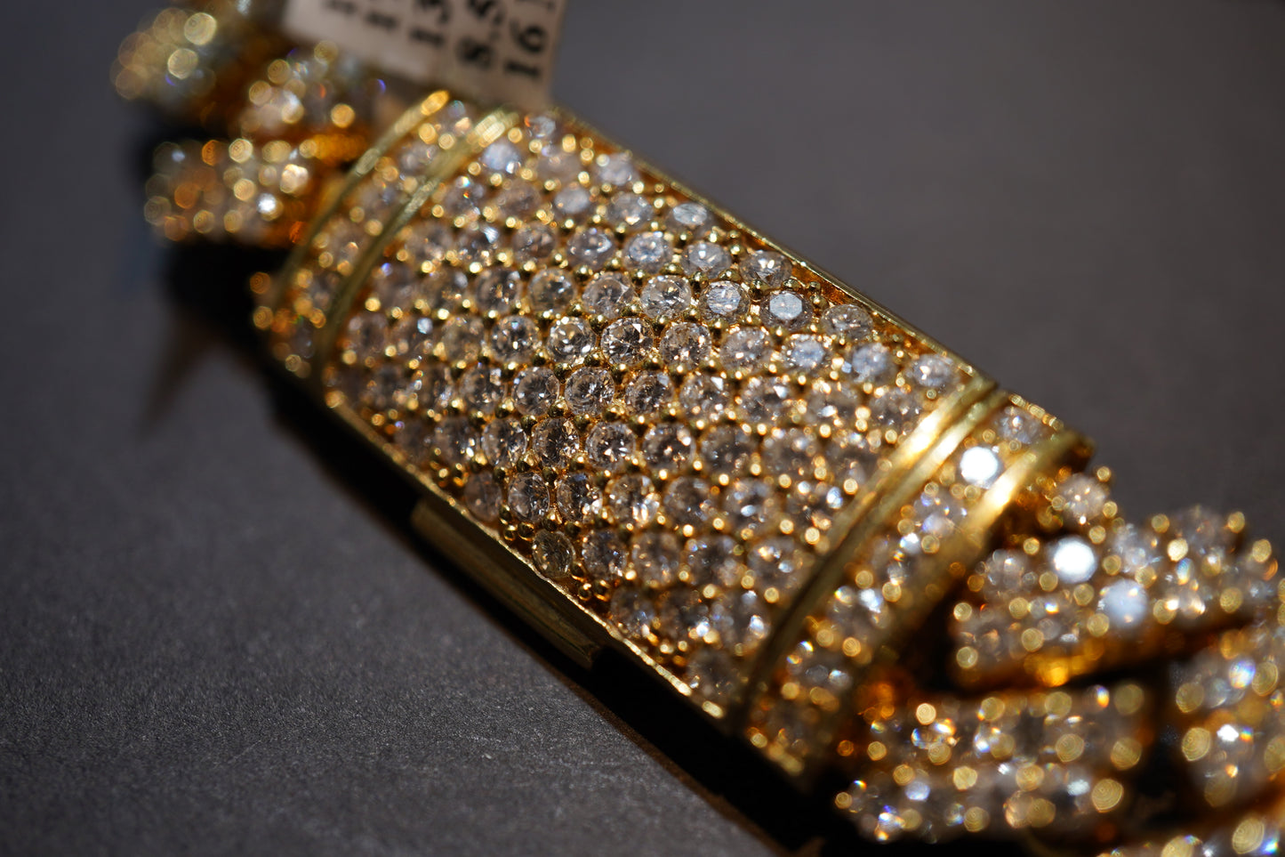 14k 16mm Diamond Bracelet