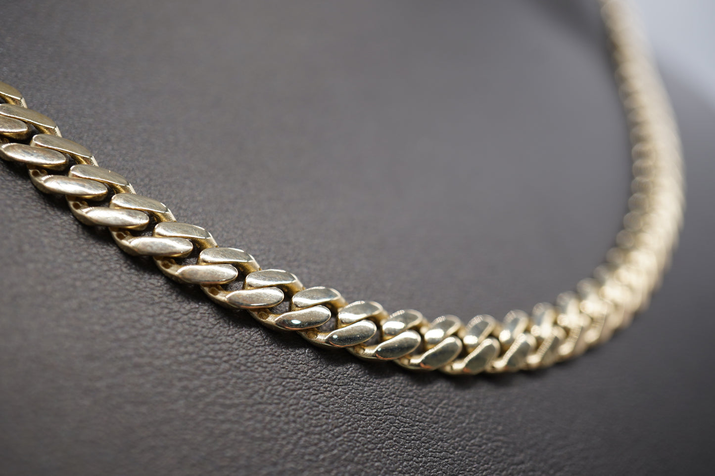 14k 6.2mm Choker Cuban Chain