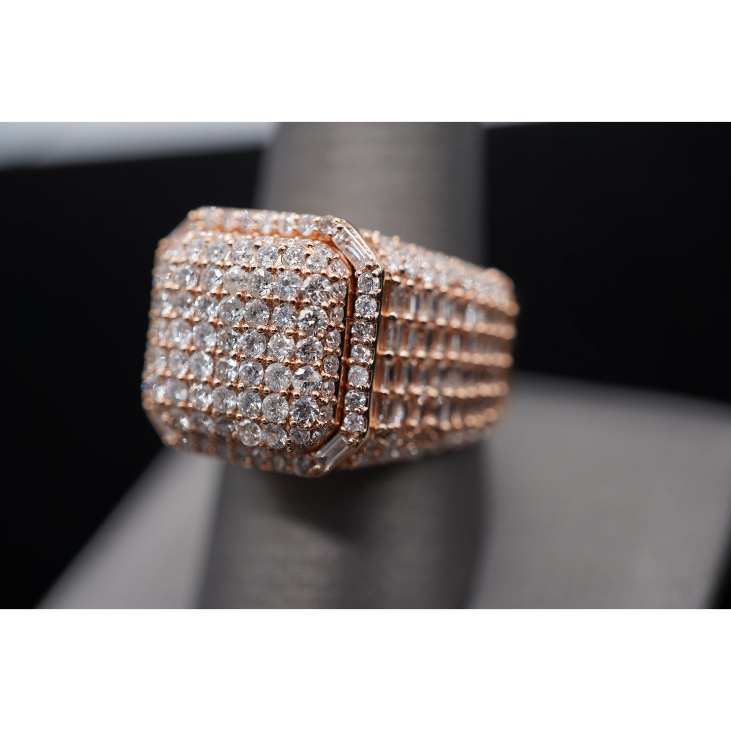 14k Rose Gold Diamond Ring