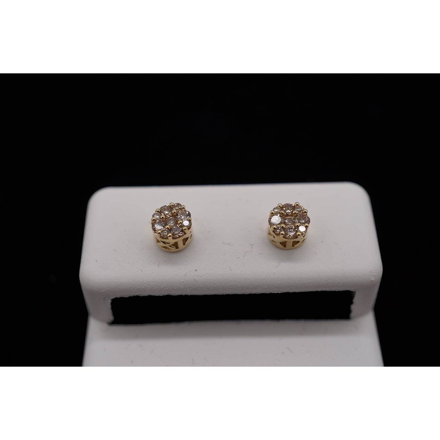 14k Diamond Small Earrings