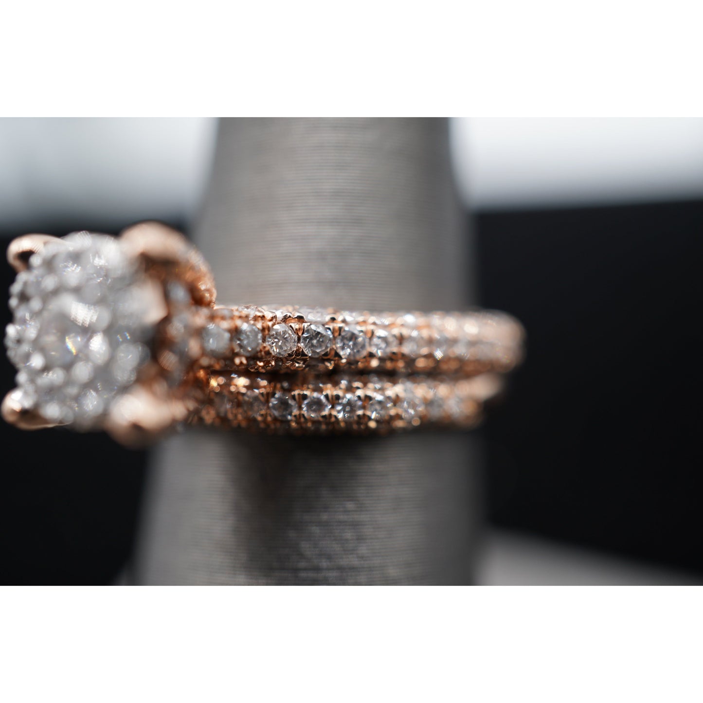 14k Rose Gold Engagement Set