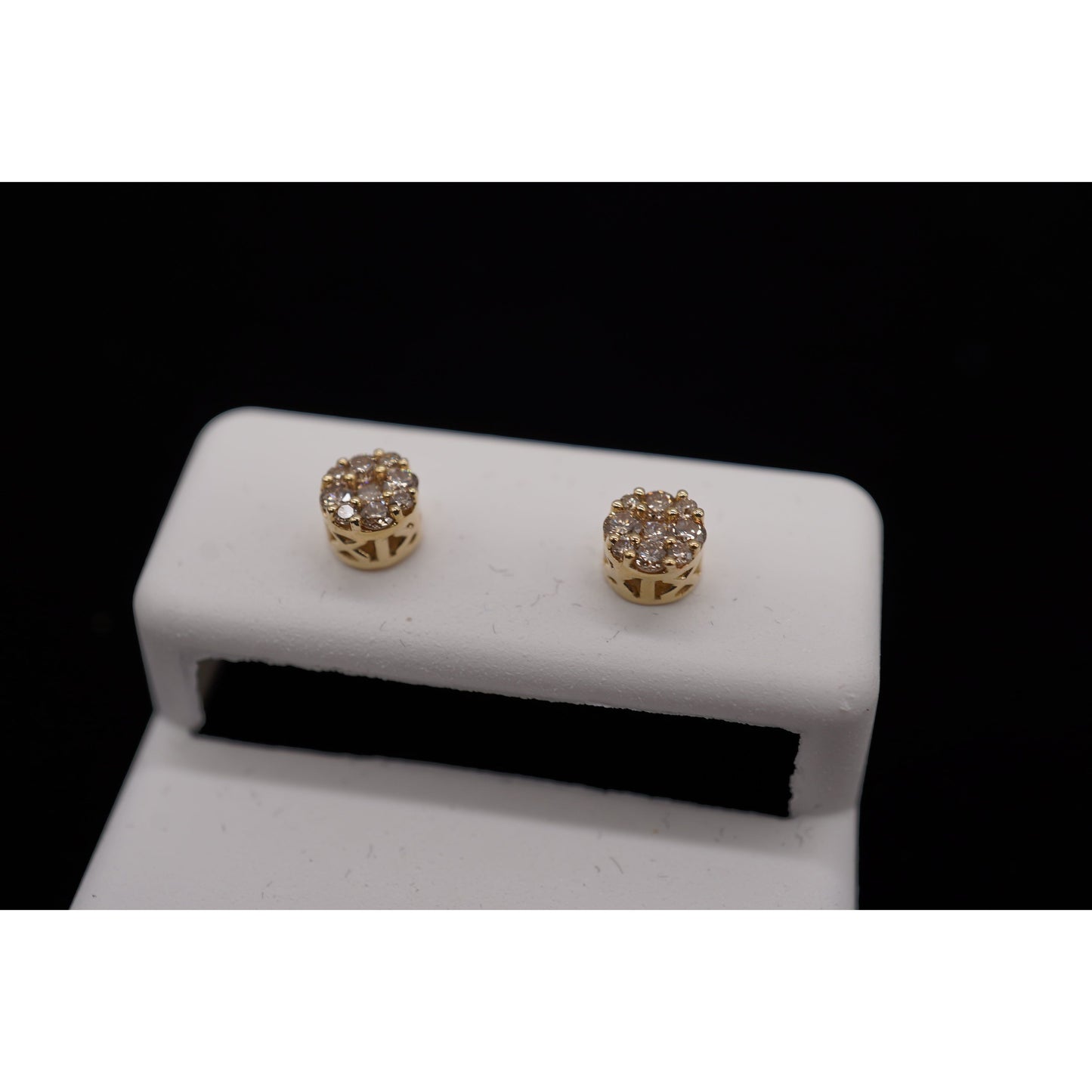 14k Diamond Small Earrings