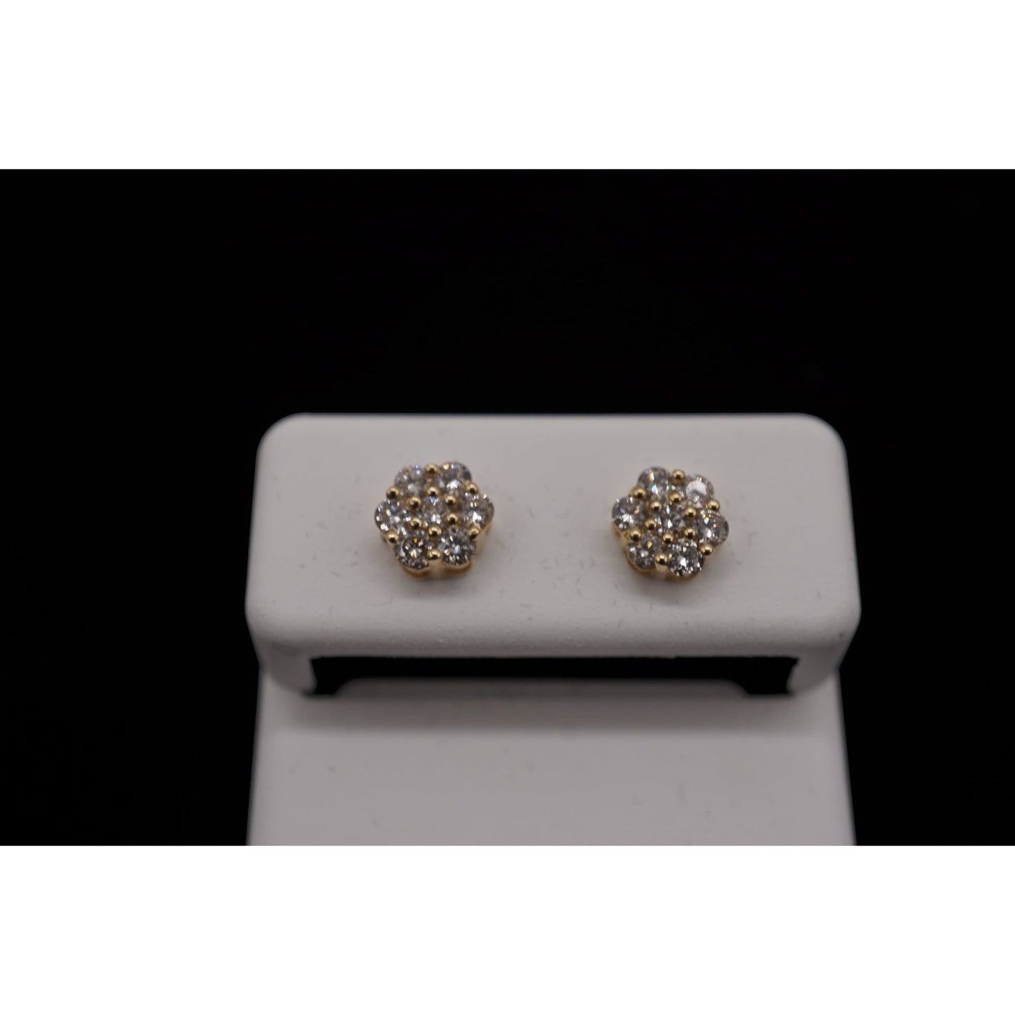 14k Diamond Small Earrings