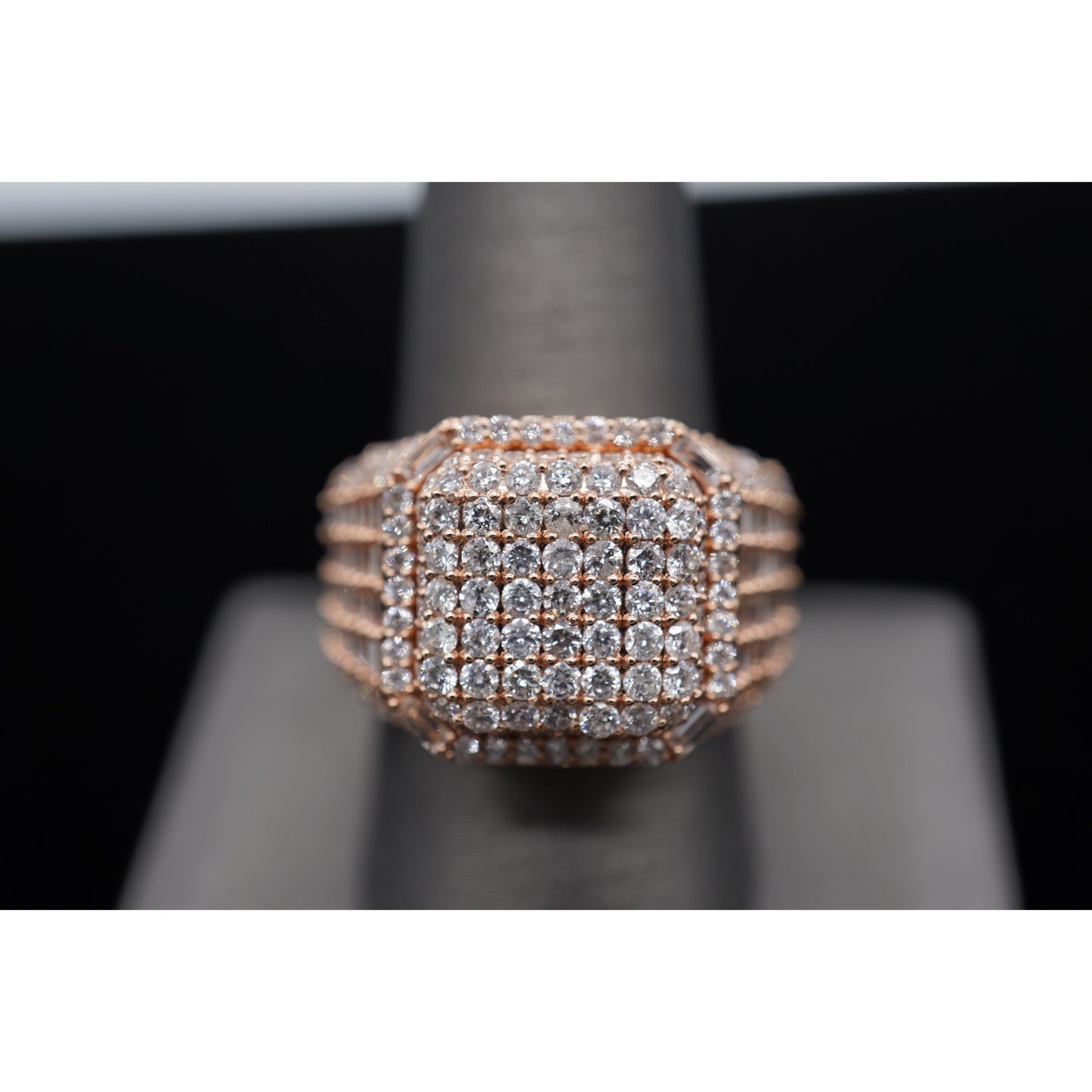 14k Rose Gold Diamond Ring