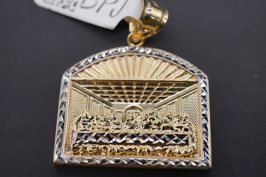 14k 1” Last Supper Pendant