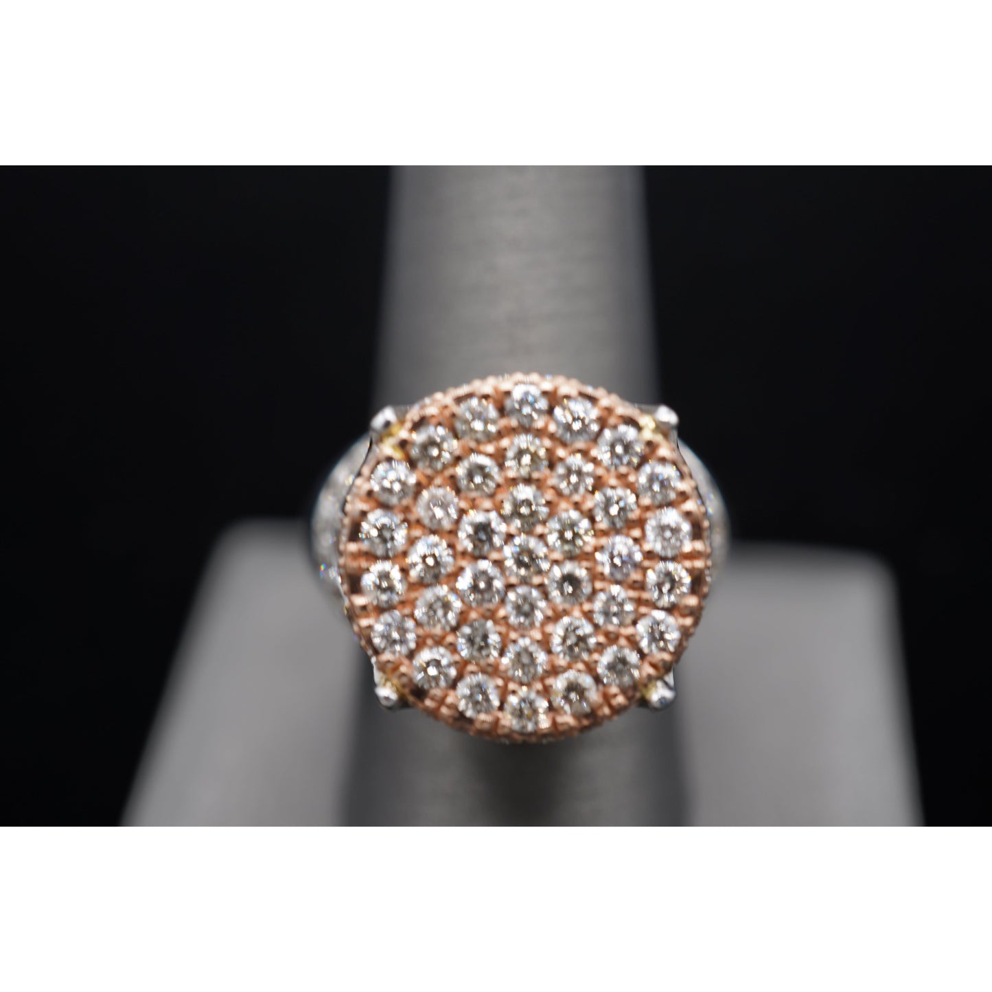 14k Diamond Two-Tone Ring