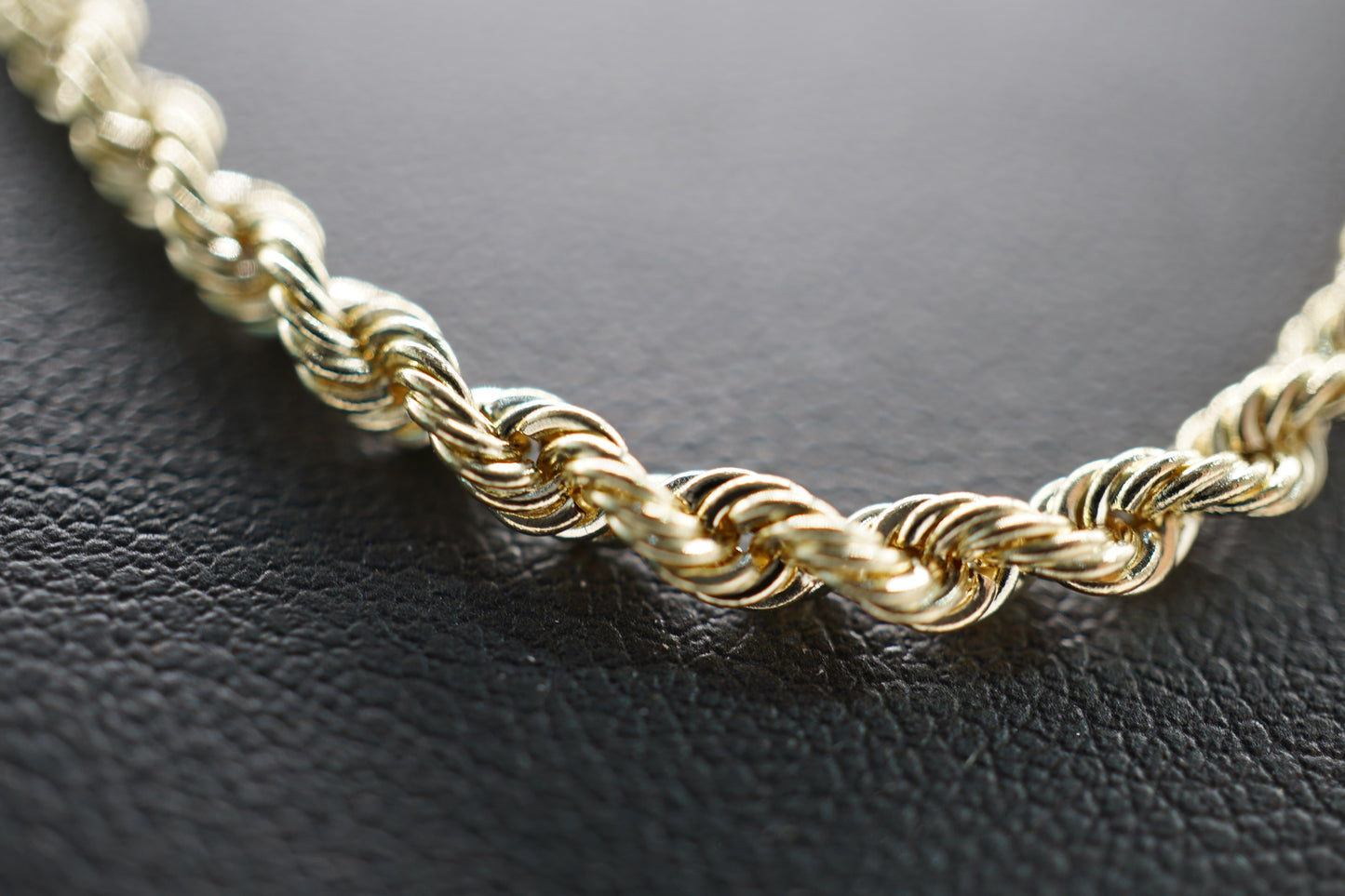 14k 4mm Semi-Solid Rope