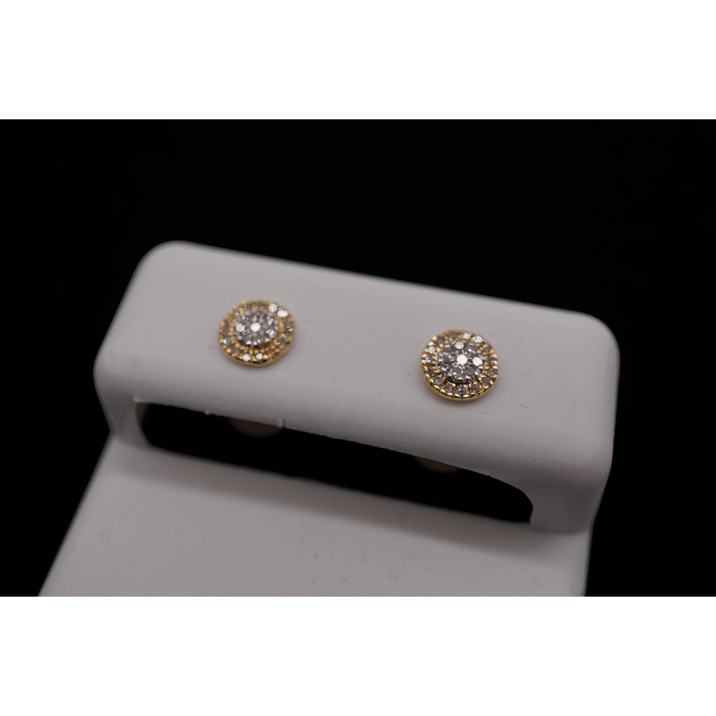 14k Diamond Small Earrings