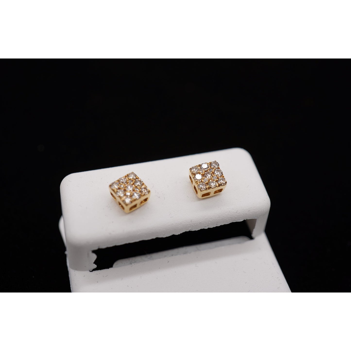 14k Diamond Small Earrings