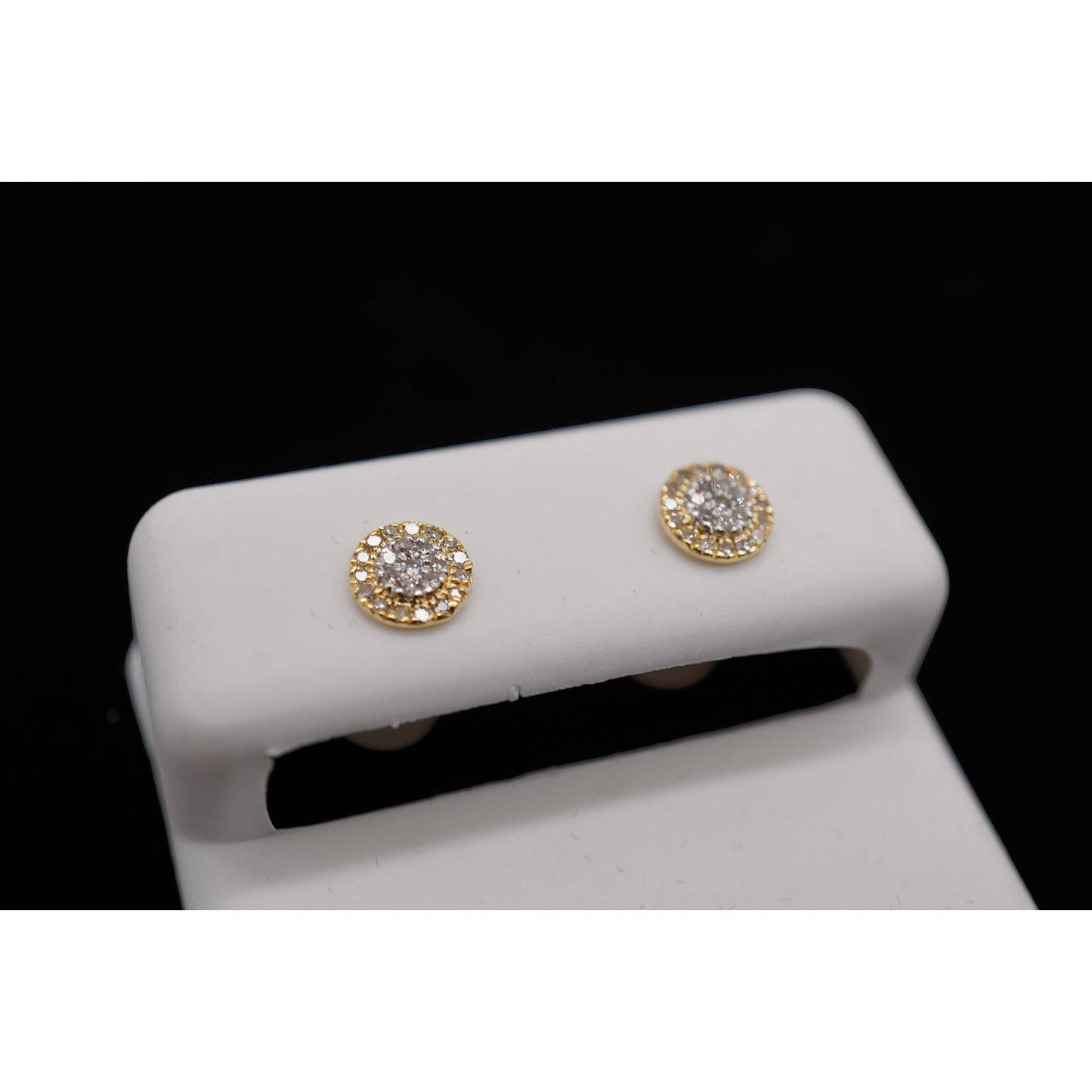 14k Diamond Small Earrings